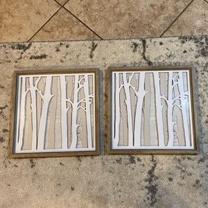Two 15 x 15 shadow trees